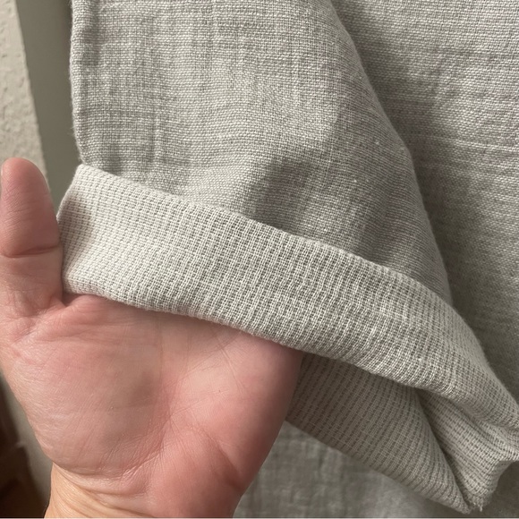 Eileen Fisher Organic Linen Cotton Blend Top - Picture 8 of 15